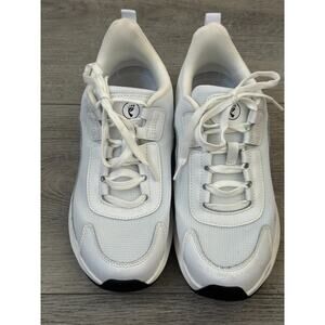 Harmony Grounding Sneakers White Knit Earthing Shoes Women Size 9